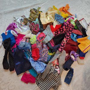Huge Bundle Barbie Doll & Ken Clothes